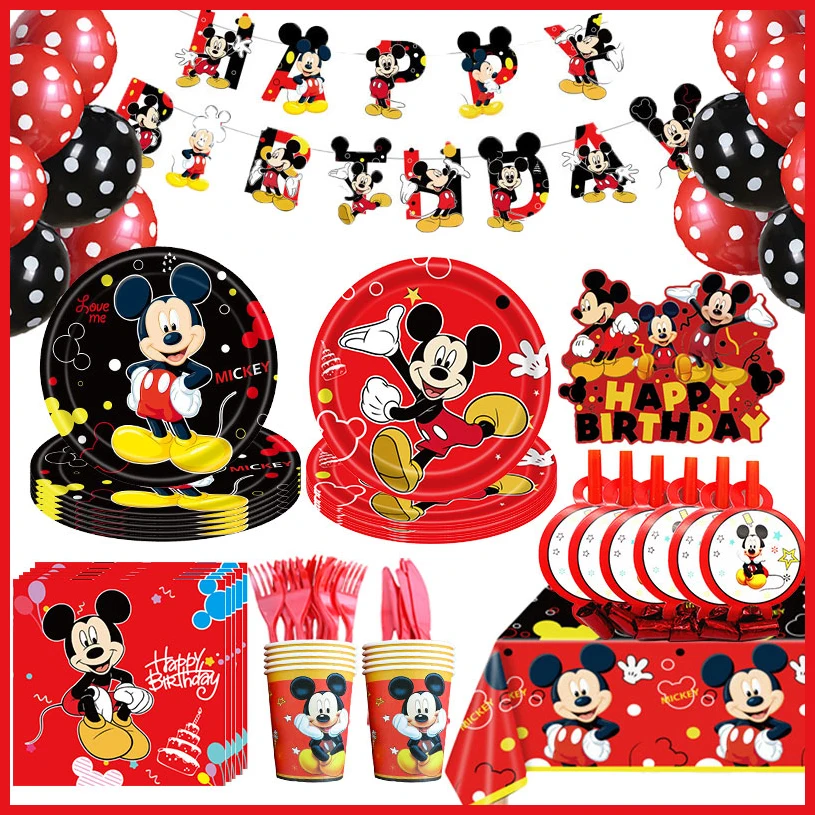 Новый студийный фон из бумаги с изображением Микки Мауса