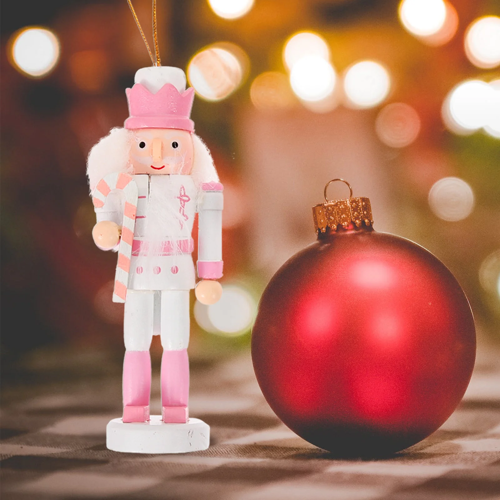 5 шт. макароны розовые и белые конфеты набор Щелкунчиков пять подарочных подвесок