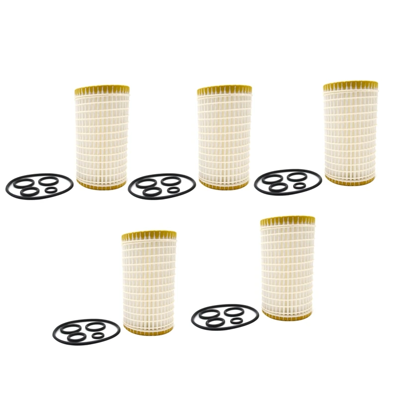 

5PCS Oil Filter For Mercedes Benz CLK430 CLK500 CLS55 CLS500 E320 E350 E430 E500 C209 R171 S202 V2510001802609
