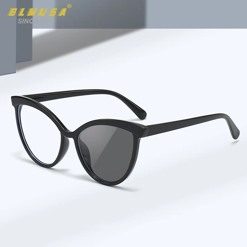 Очки BLMUSA женские фотохромные Модные оптические аксессуары кошачий глаз с