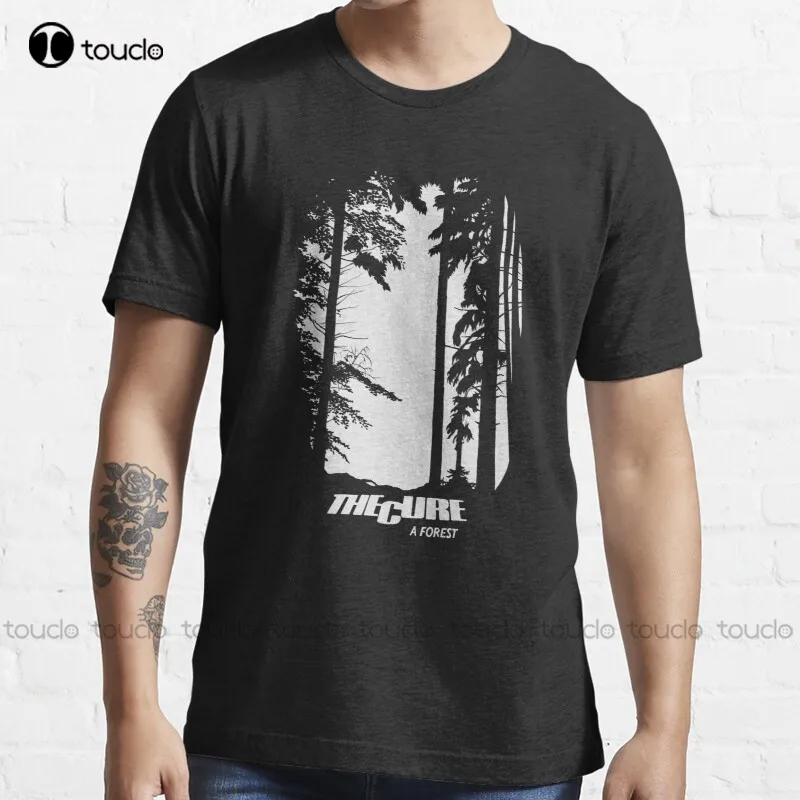 

Новинка, футболка The Cure A Forest, футболки для женщин, графические футболки
