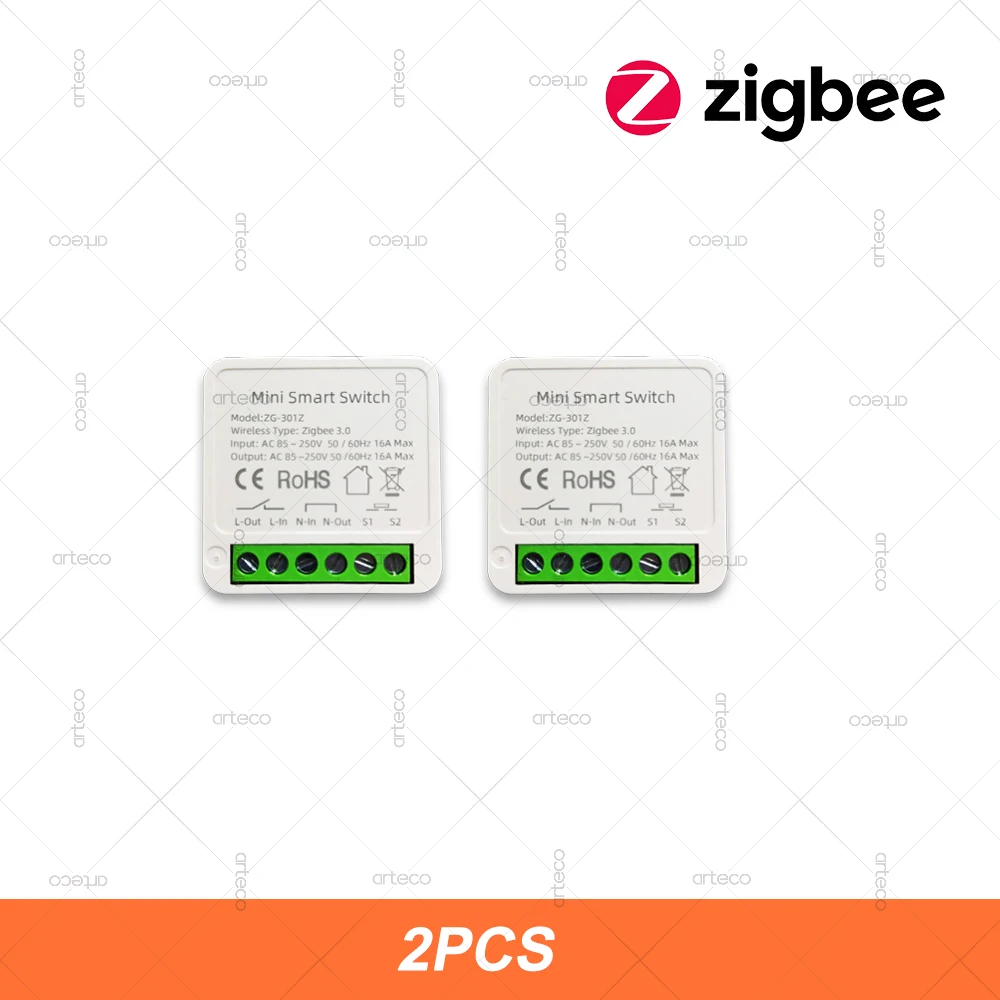

Умный мини переключатель Zigbee 3.0