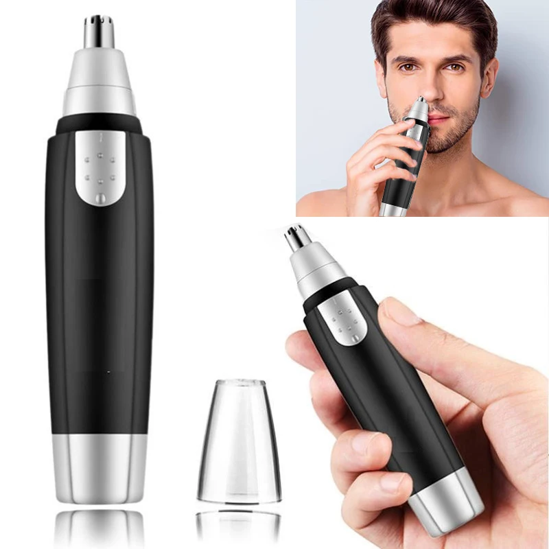 

Electric Nose Hair Trimmer Men Women Ear Nose Ear Trimmer Safety Facial Care Nose Shaving Hair Removal Razor Beard Cleaning Mach