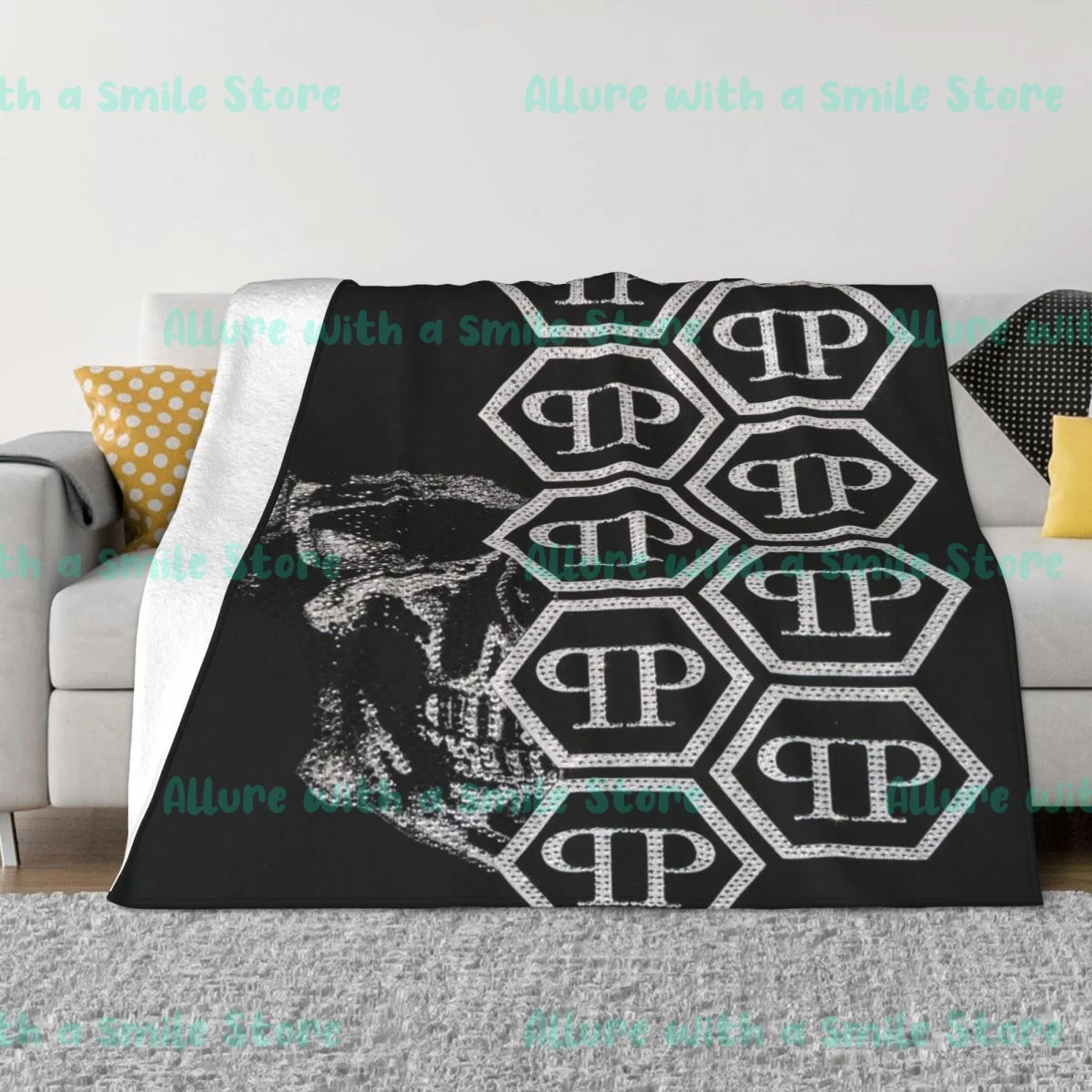 

Pleines German luxury Philippes Throw Blanket Fuzzy Warm Throws for Winter Bedding 3D Printing Soft Micro Fleece Blanket