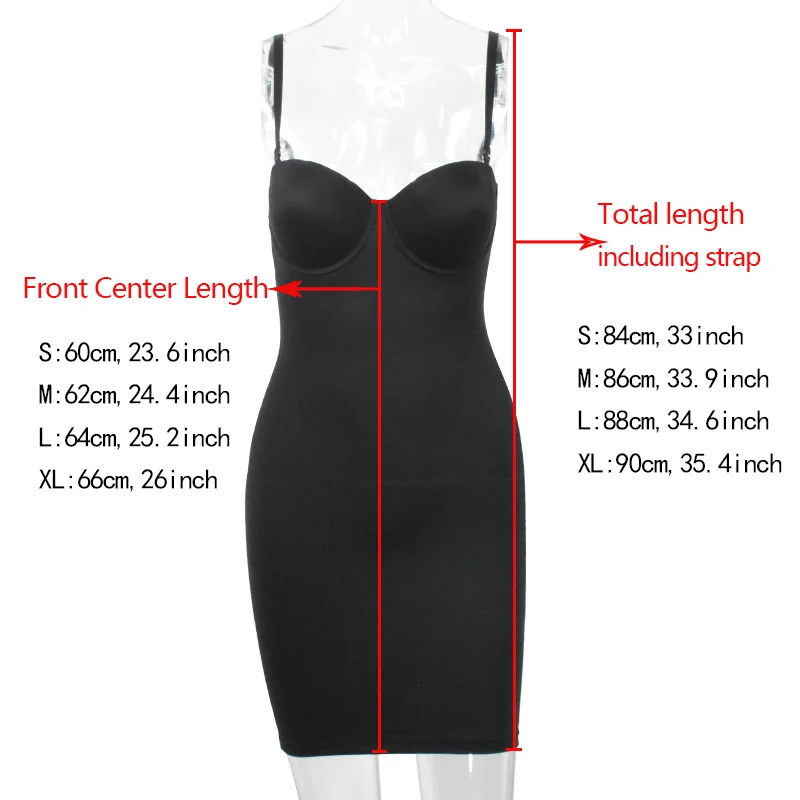 WECHERY Wrap Slip Dresses Women Body Shaper Shapewear Spaghetti Strap Bodycon Party Tube Full Length Ballroom Short Mini Dresses