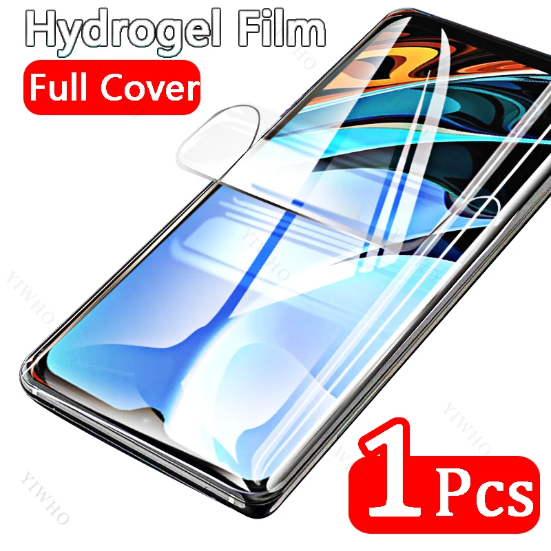 Гидрогелевая пленка для Redmi 9 T защитная с полным покрытием M2010J19SG объектив камеры 6