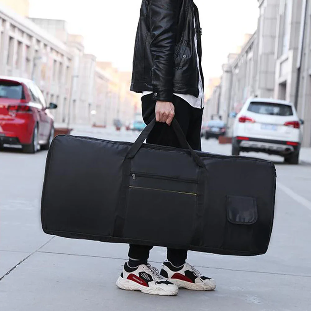 

Storage Keyboard Bag Anti Shock Piano Portable 61 Keys Professional Electronic Organ Padded Case Instrument Protective Thicken