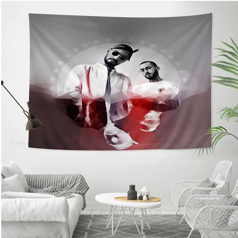 Хаджим Мияги Энди панда настенный гобелен дешевый хиппи богемный гобелены