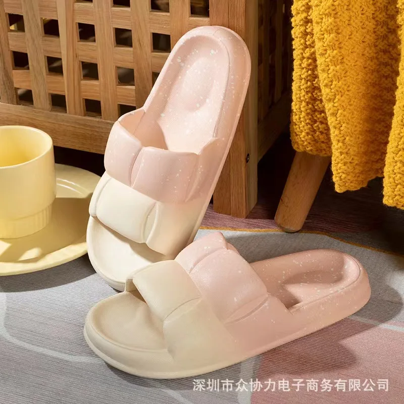 Новинка лета 2022 мужские и женские шлепанцы для использования в помещении