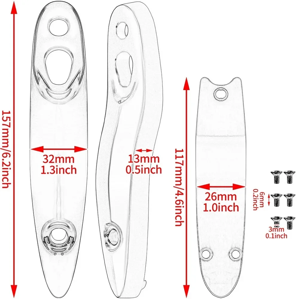 Мотоциклетный ABS задний указатель поворота кронштейн для перемещения удлинитель