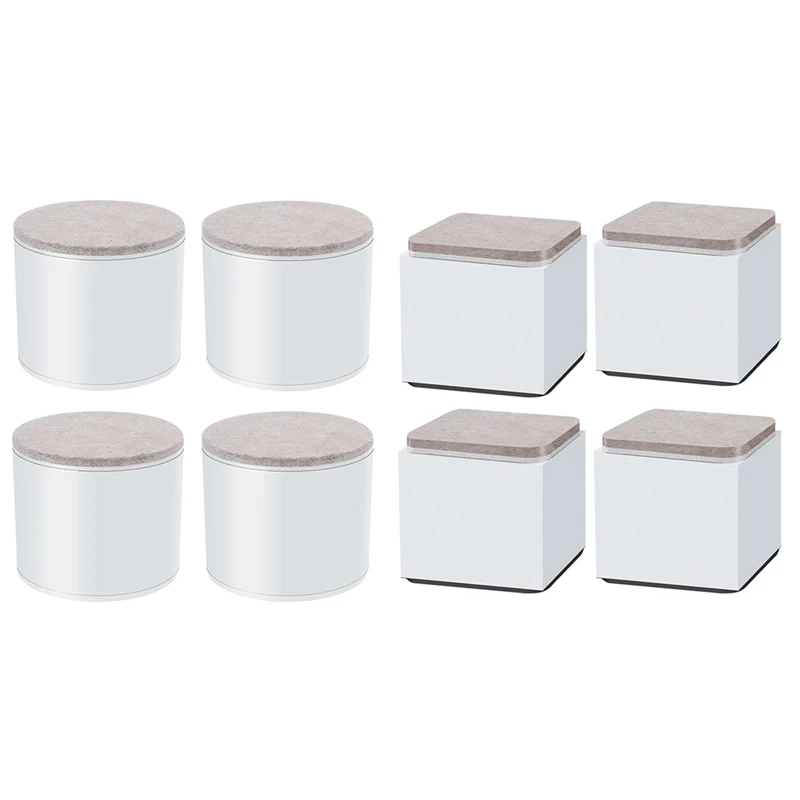 

4 шт., нескользящий износостойкий защитный коврик для дивана и кровати