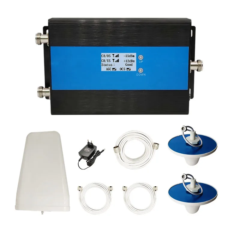 LTE800 МГц и 900 B20 B8 двухдиапазонный повторитель усилителя сигнала с двумя