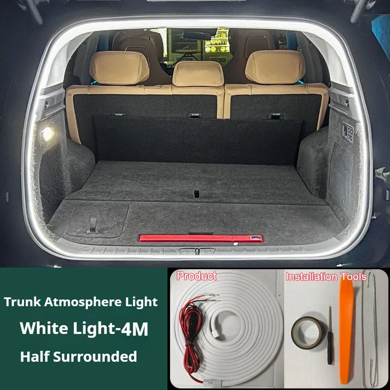 

Атмосфера багажника, модифицированная световая панель, освещение багажника автомобиля, подходит для Mazda CX-5, декоративная лампа, авто аксессуары для интерьера