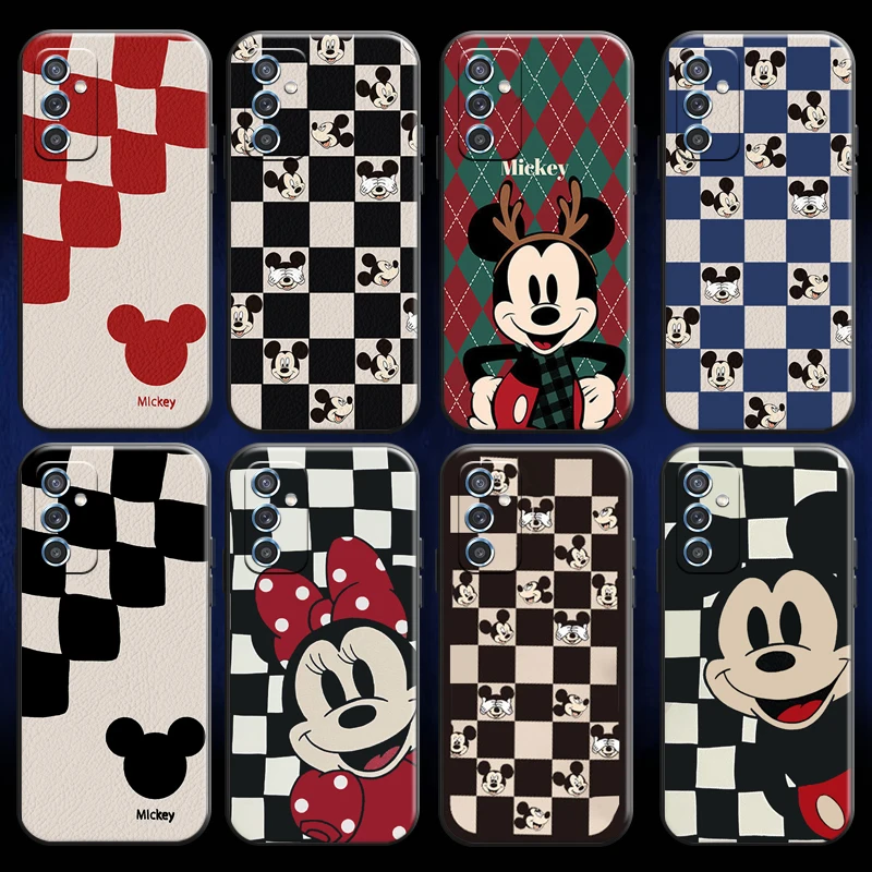 

Bandai Mickey And Minnie Mouse For Samsung A11 A21S A31 A32 A41 A51 A71 A52 A72 4G 5G Phone Case Soft Black Coque Funda Carcasa