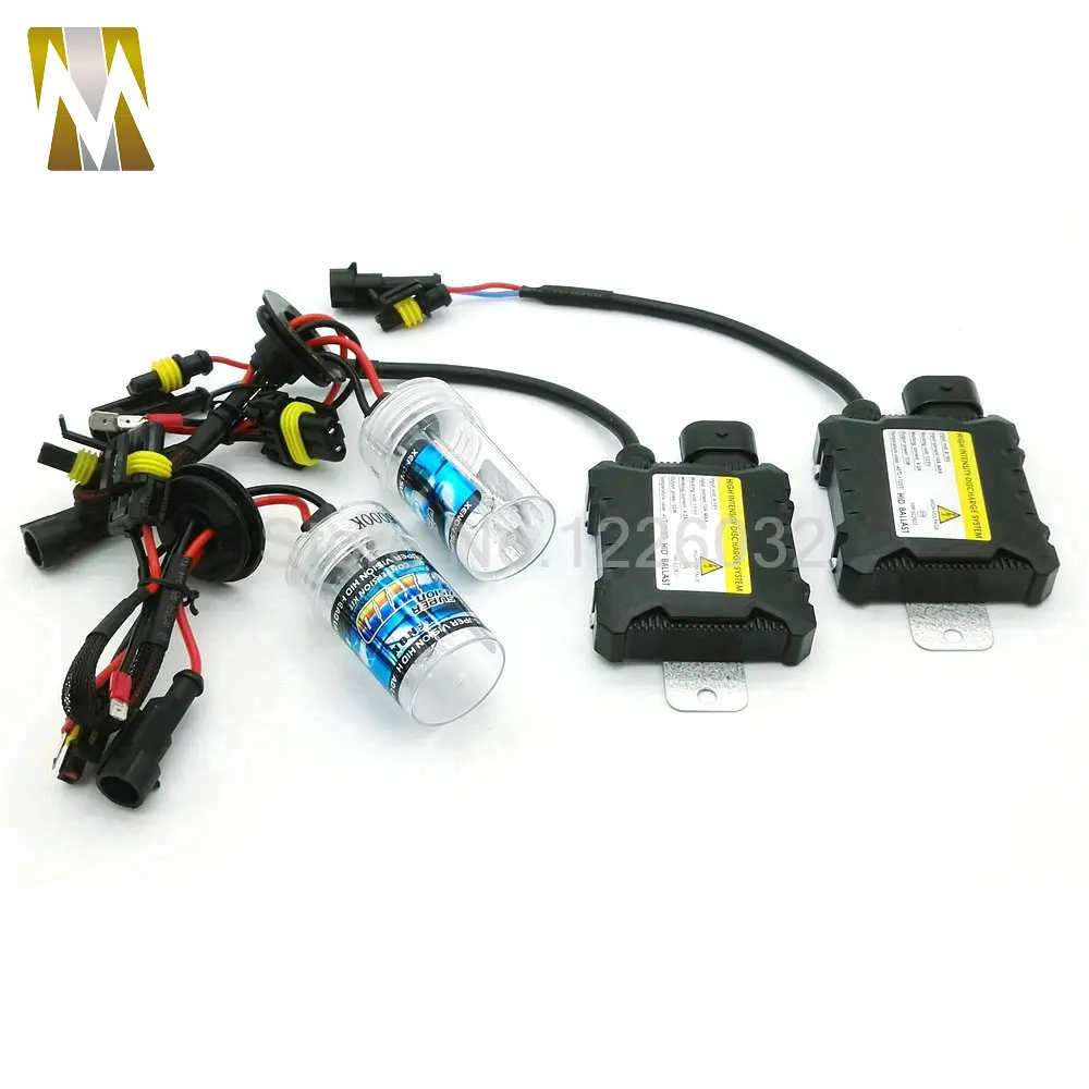 Фото Комплект ксенона H1 Hid 55 Вт H7 H3 H4 Xenon H7 H8 H10 H11 H27 HB3 HB4 H13 9005 9006 Автомобильный источник света ксенон №5