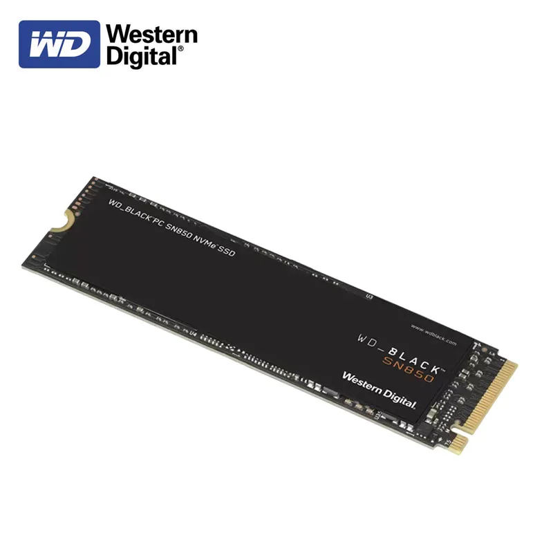 Встроенный твердотельный накопитель Western Digital WD_BLACK SN850 1 ТБ NVMe PCIe 4 0 Gen4 500 Гб SSD до 7000