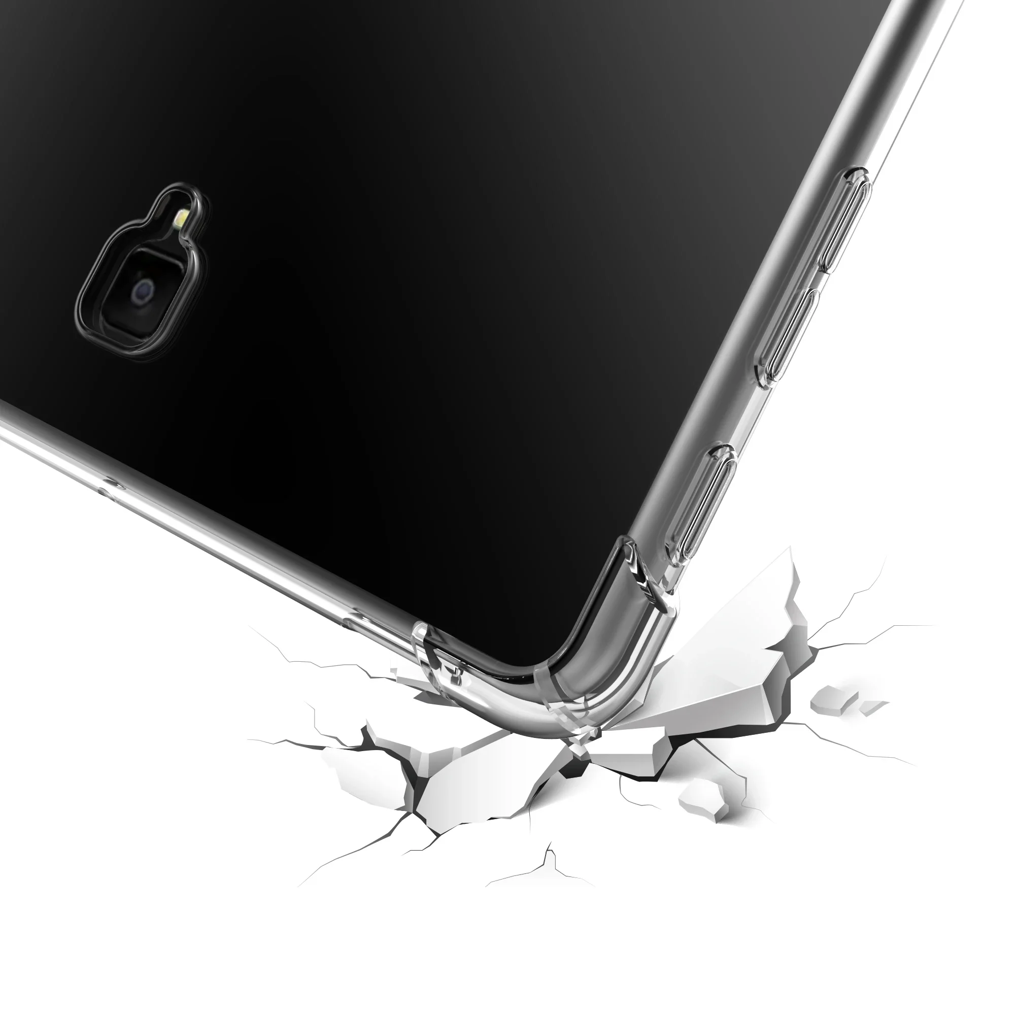2 шт. прозрачный чехол Funda для Samsung Galaxy Tab A S4 S5e S6 A7 S7 P200 T 280 290 500 510 515 590 T720 T830 T860 T865 T870