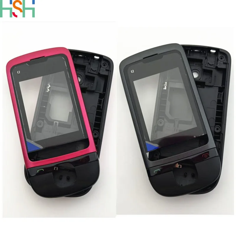 Для Nokia C2-05 C205 новый полный чехол для телефона запасные части