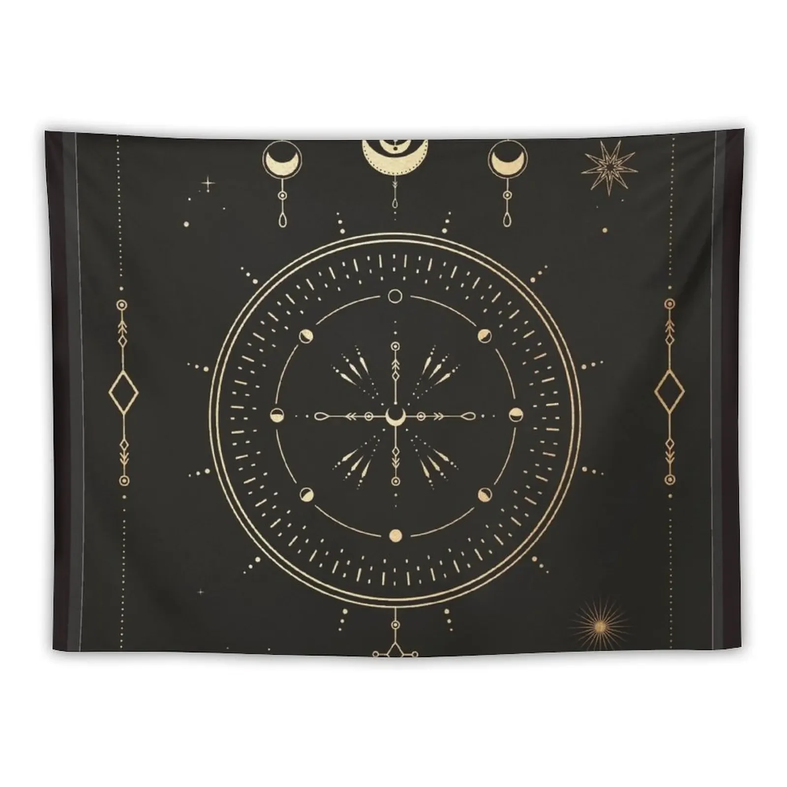 Колесо удачи Таро карточка гобелен украшение для комнаты в Корейском стиле