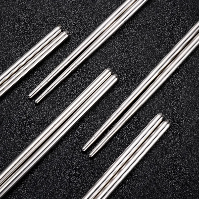 Китайские металлические палочки для еды домашние высокотемпературные