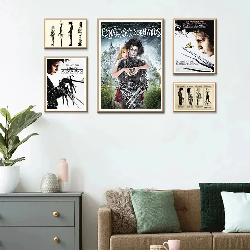 Постер Эдвард Руки-ножницы