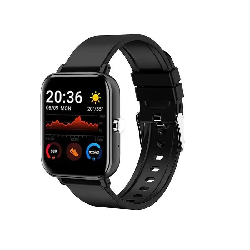 

2023 New 1.69 Inch Smart Watch for Women Sport Full Touch Screen Bluetooth Blood Pressure Heart Rate Monitoring For Android Ios