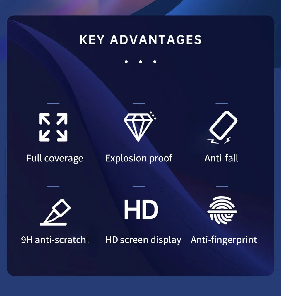 2-4Pcs Anti-Glare Matte Glass For Huawei Nova 13 12 Lite 11 10 9 SE Screen Protectors Y91 Y90 Y72 Y71 Y70 Y61 Y60