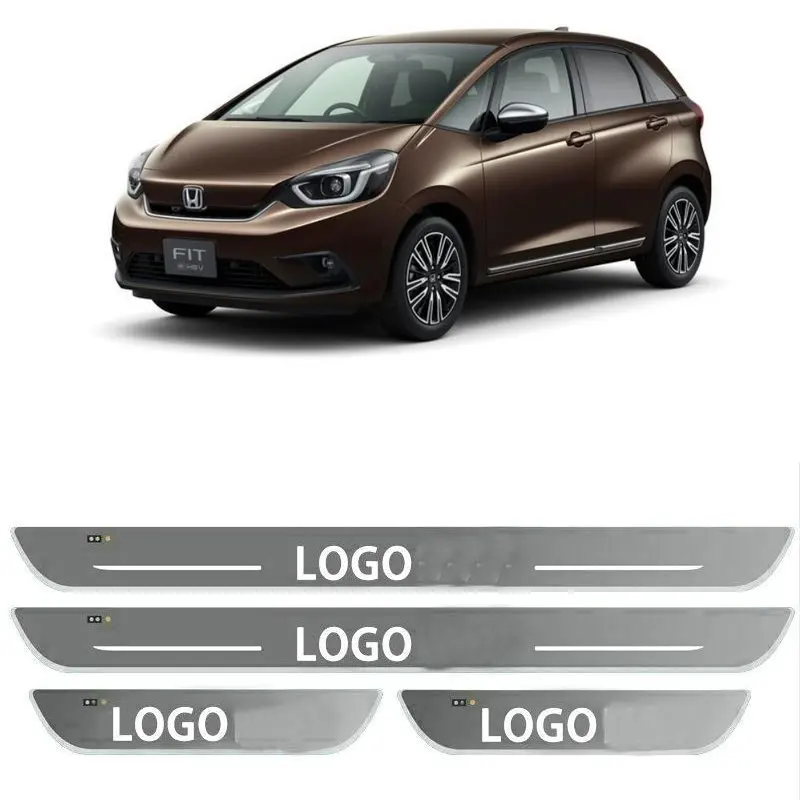 2 шт. автомобильные накладки на двери для Honda crv fit FRV hrv city