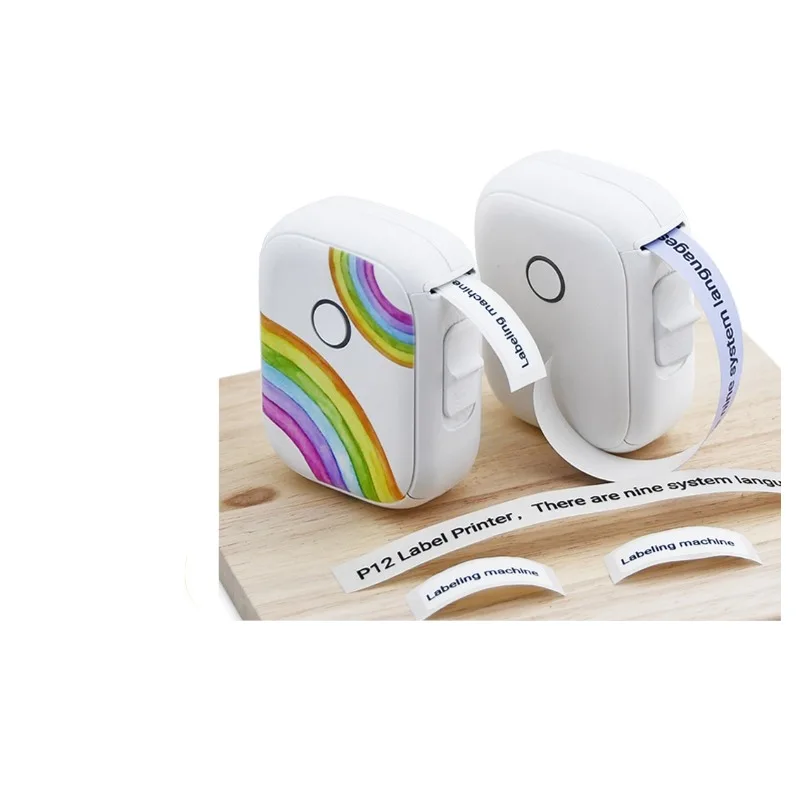 

Беспроводной мини портативный термопринтер ZUIDID P12, устройство для изготовления этикеток карманного размера с батареей 1200 мАч, 203 Dpi, Бесплат...