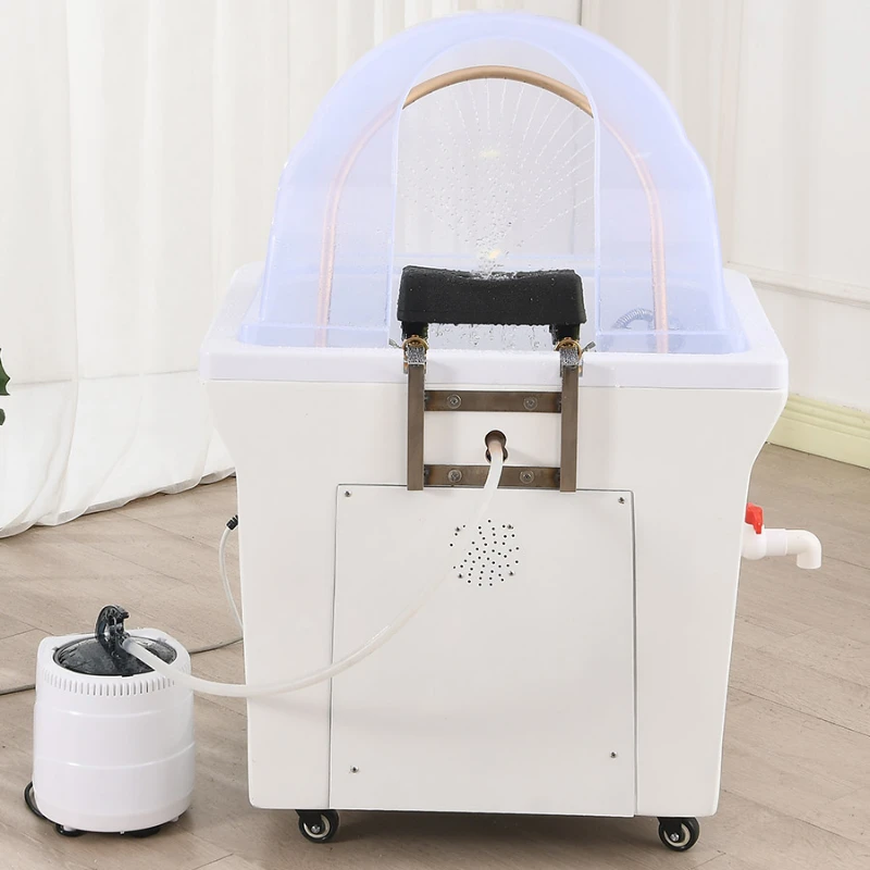 

Head fumigation, phototherapy, massage, maintenance, beauty salon shampoo, flushing, water circulation equipment