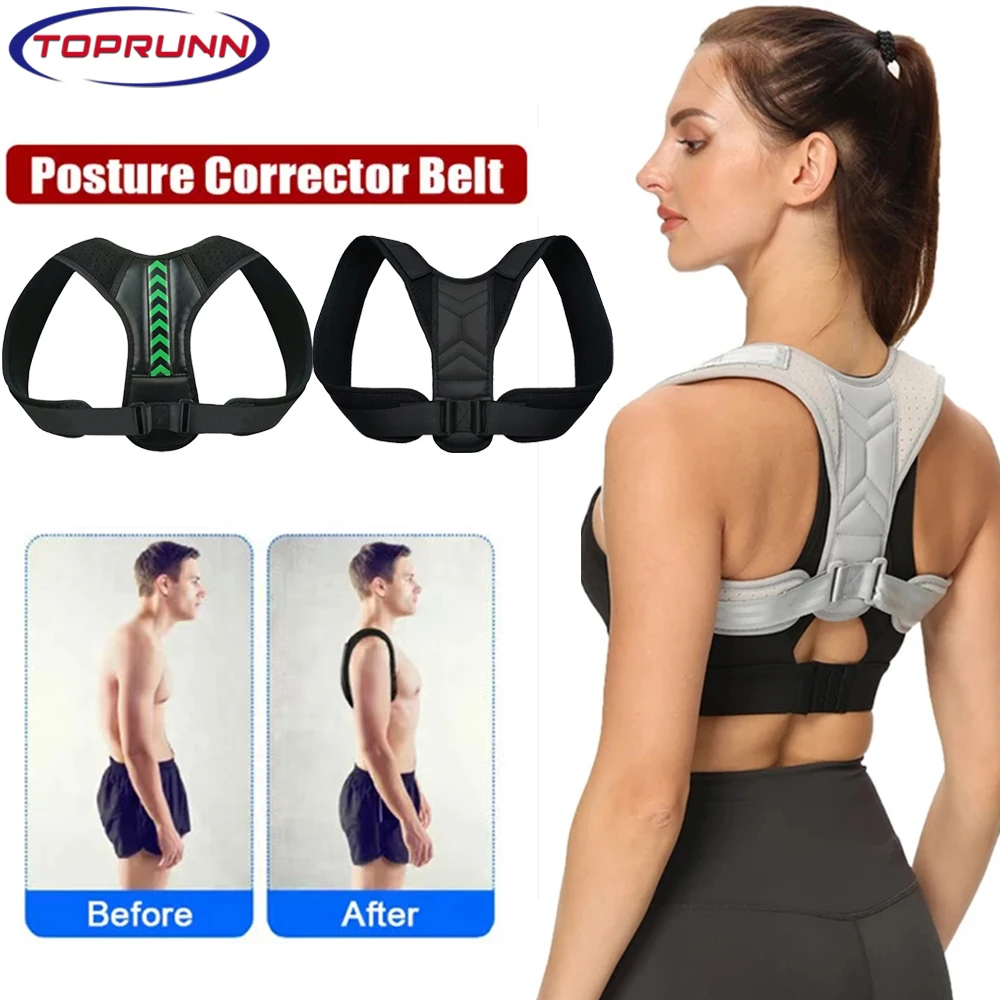 

Adjustable Posture Corrector Preventing Humpback Protection Spine Pain Relief Correction Belt Women Men Back Shoulder Support