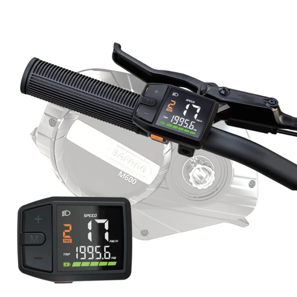 

Optimize Your EBIKE Performance with Bafang Motor DZ41 Display Compatible with M500 M600 BBS0102 HD Black 1pc