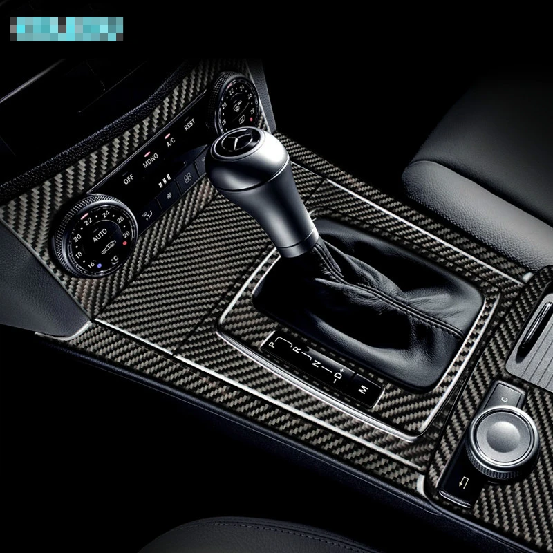 

Наклейки на центральную панель управления из углеродного волокна для mercedes w204 C class 07-13 LHD RHD