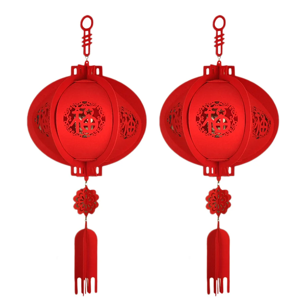 

Lantern Chinese Red Lanterns Hanging Round Paper Party Props Crafts Supplies Fu Festivalstyle