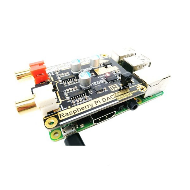 Объемный режим для Raspberry Pi DAC 3B + HIFI двойной декодирование I2S