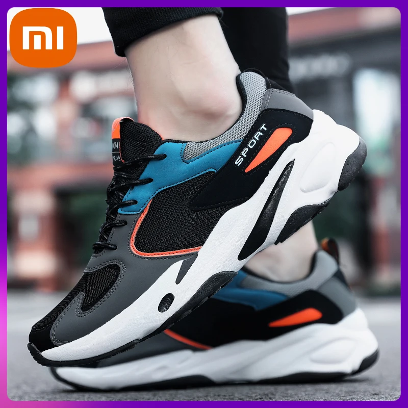 

Кроссовки Xiaomi мужские теннисные, роскошные кеды, повседневная обувь для тренировок, гонок, белые лоферы, обувь для бега