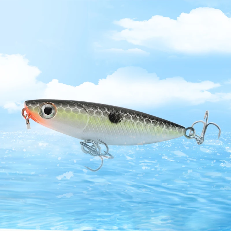 Японская плавающая приманка Weiwulu Yabait Xiaozhizi для собак 45 мм 1 9 г маленькая черная