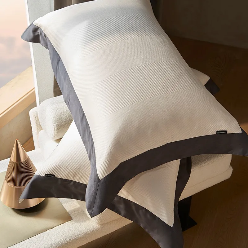 Толстый Плетеный жаккардовый пододеяльник с пэчворком из египетского хлопка