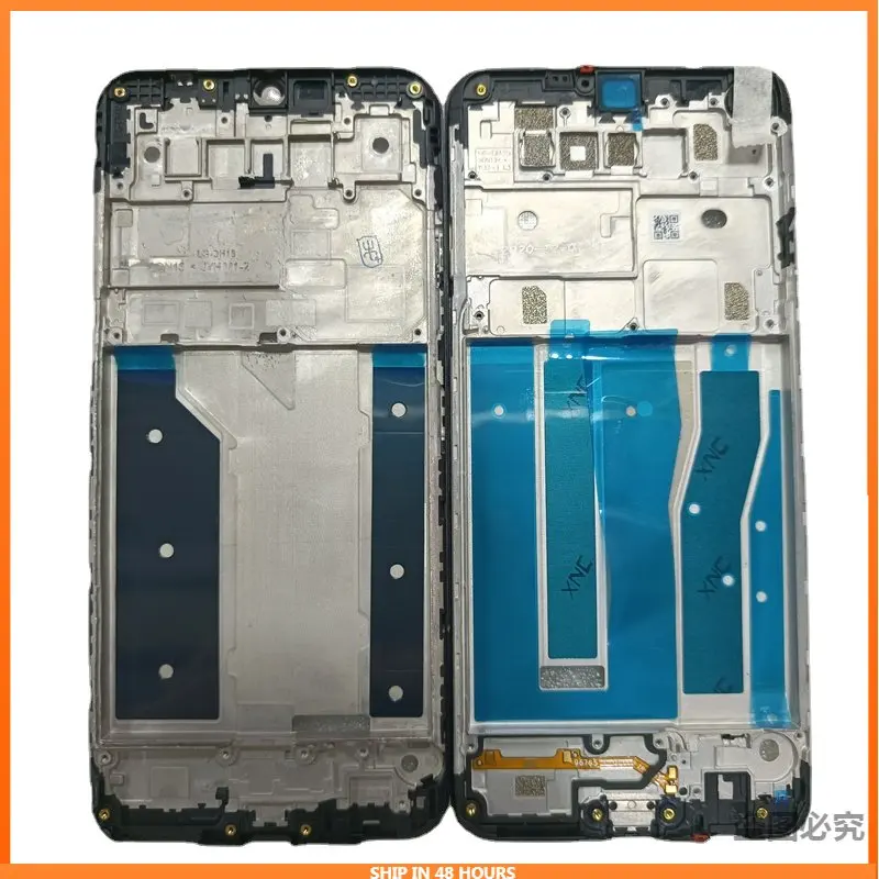 Замена передней панели ЖК-дисплея для LG K41S K51S средняя рамка панель корпуса