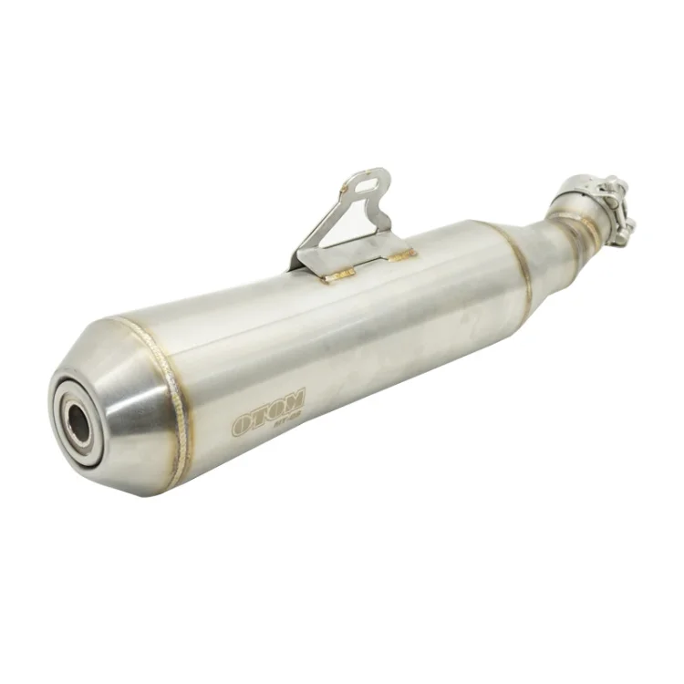 

Noise reduction and sound reduction stainless steel motorcycle accessories exhaust system exhaust cylinder for KAYO T4,