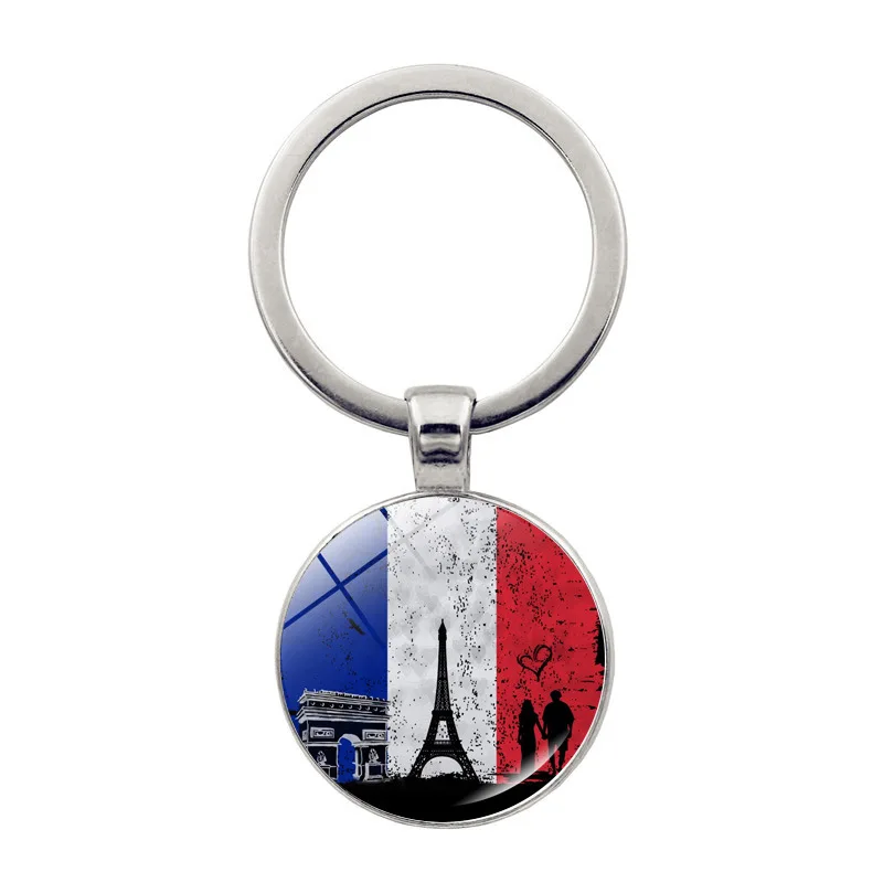 Брелок с эмблемой Парижа в ассортименте