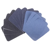 12pcs jeans patch iron on patches repair patchwork for clothes stickers sewing craft supplies