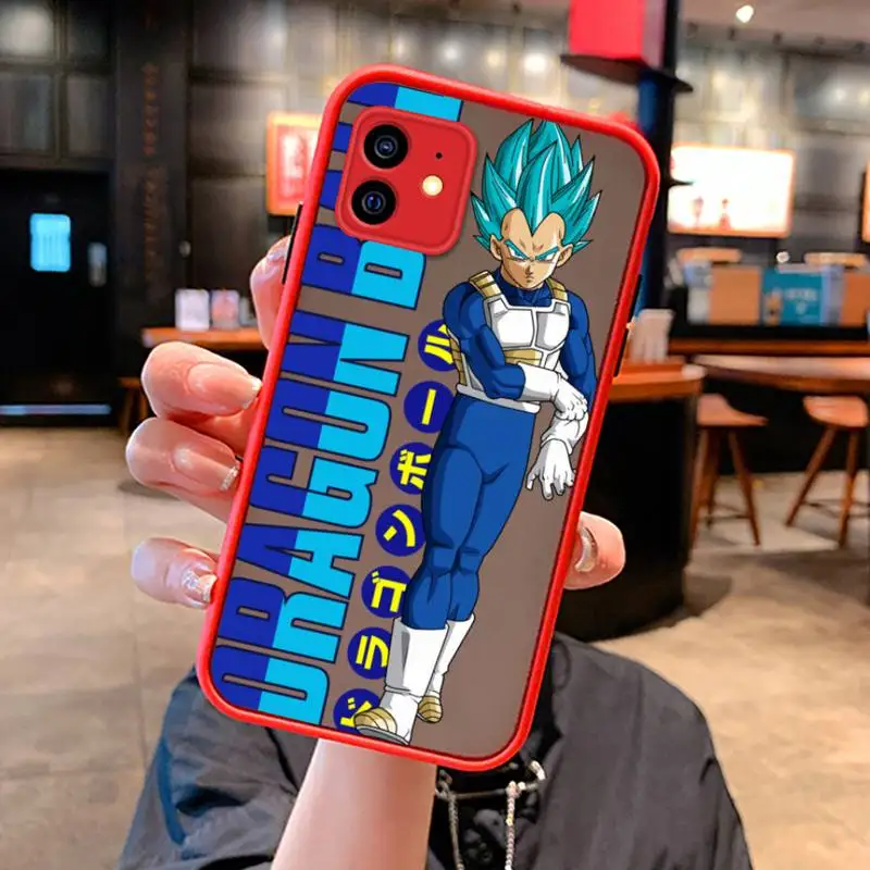 Чехол для телефона Goku Vegeta с изображением дракона жемчуга iphone 13 12 11 Pro Mini Max XS X 8 7 Plus