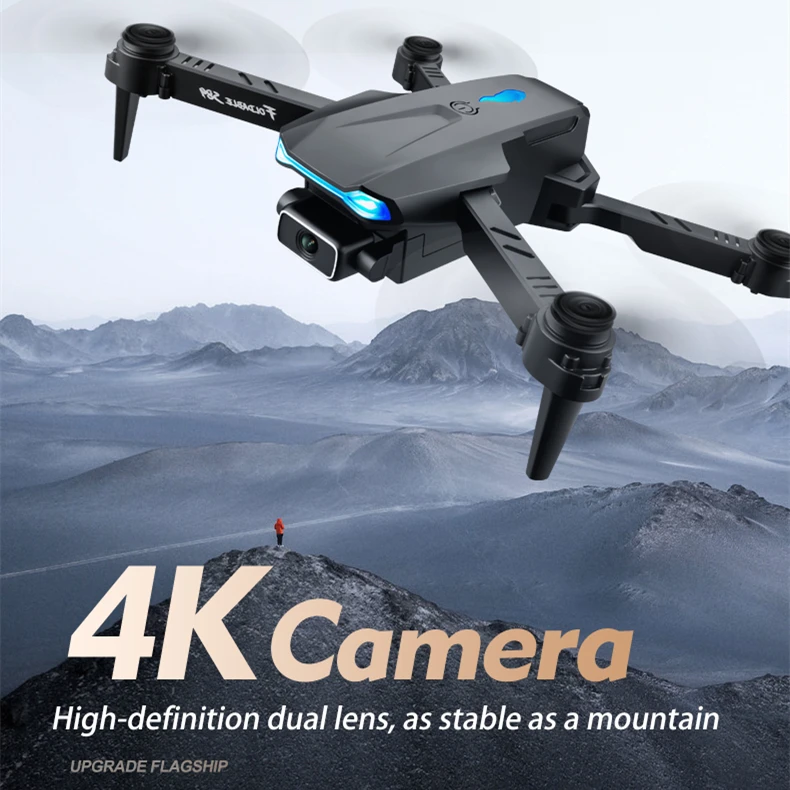 

New S89 Folding GPS Drone 4K Dual HD Camera Professional Aerial Photography Brushless Motor Foldable Quadcopter RC Distance1200M