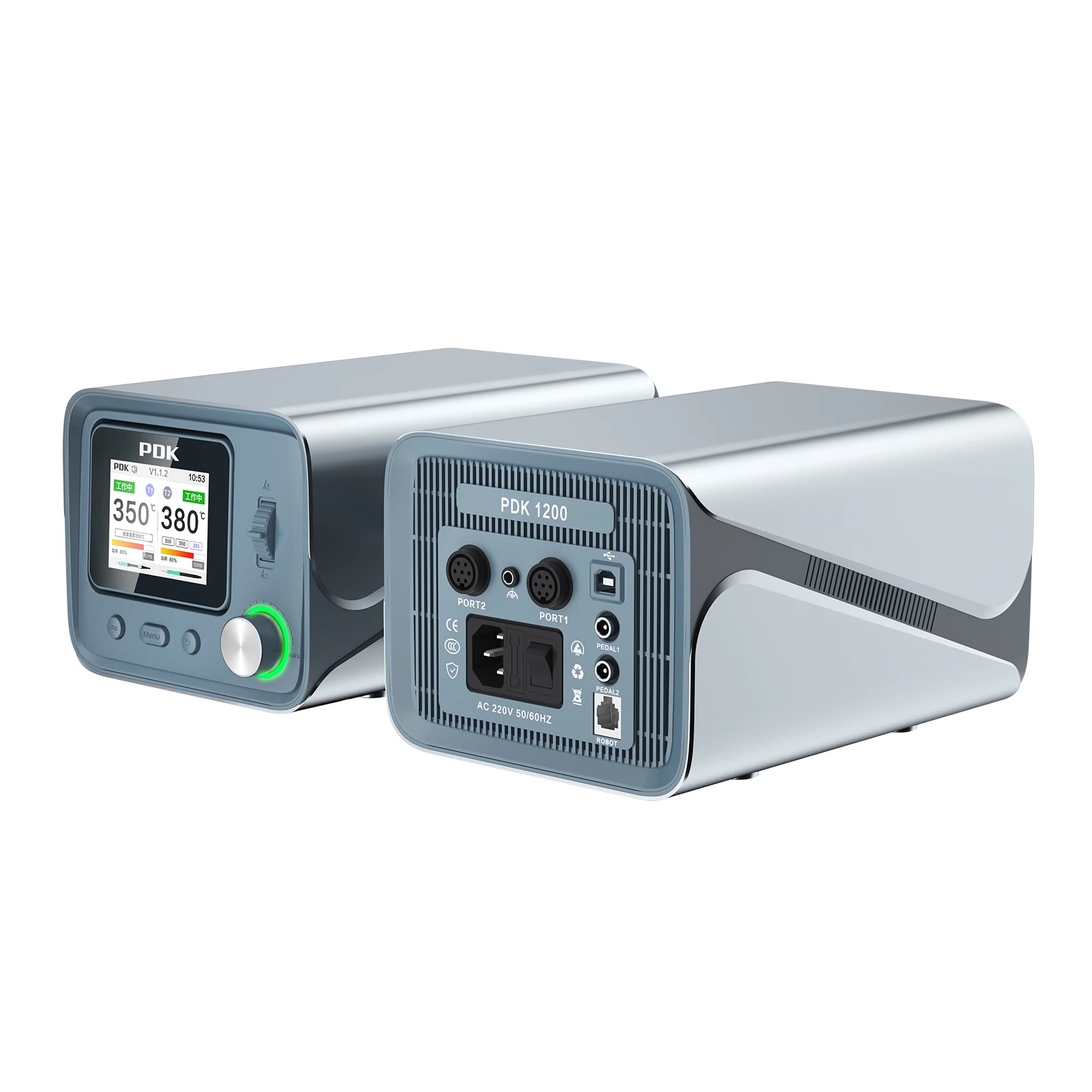 Цифровая профессиональная паяльная станция 300 Вт C210/C245/C115 с двойной ручкой может