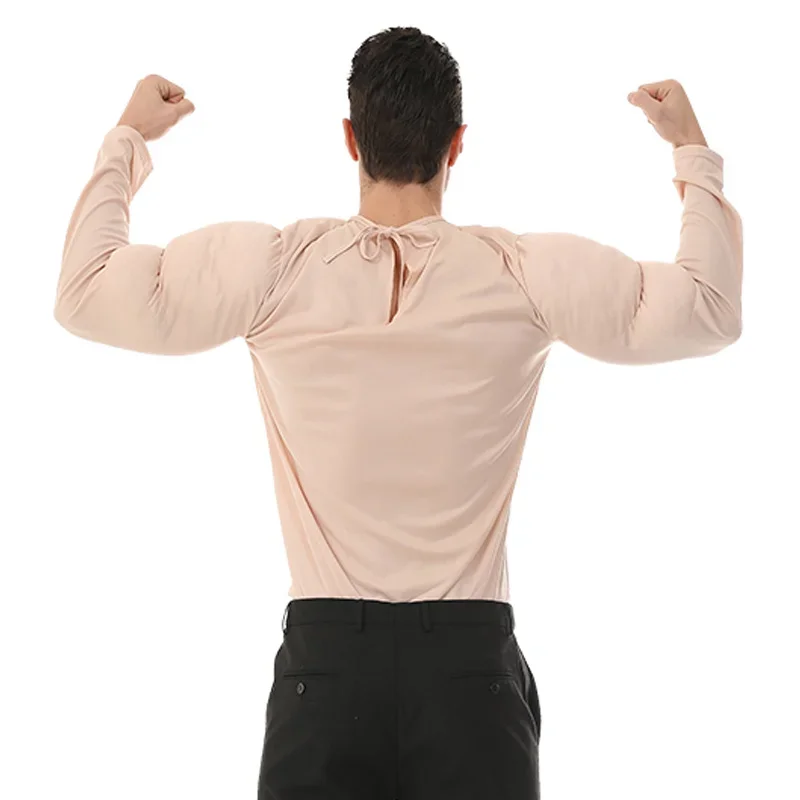 Snailify взрослый мужской костюм для наращивания тела рубашка с мышцами на Хэллоуин