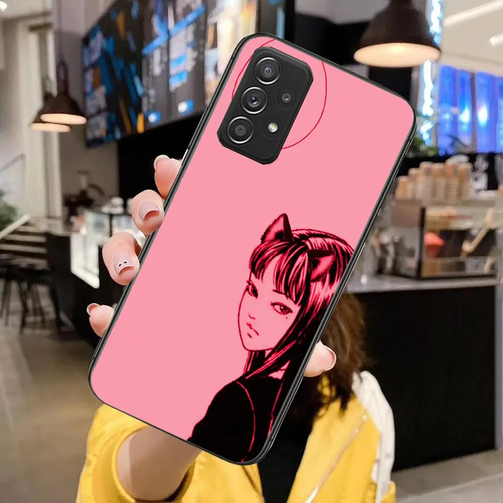 

Japanese Horror Comic Tomie for Samsung Galaxy A51 A50 A52 5G A20E A60 A20S A71 A40 A40S A90 A70 A32 A30 A70 A21S Phone Case