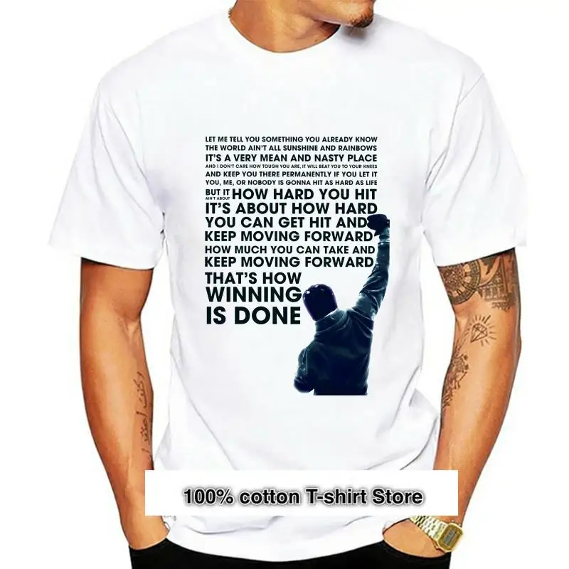 

Camiseta Retro Vintage con citas de Rocky Balboa, camisa de 259, todo eso