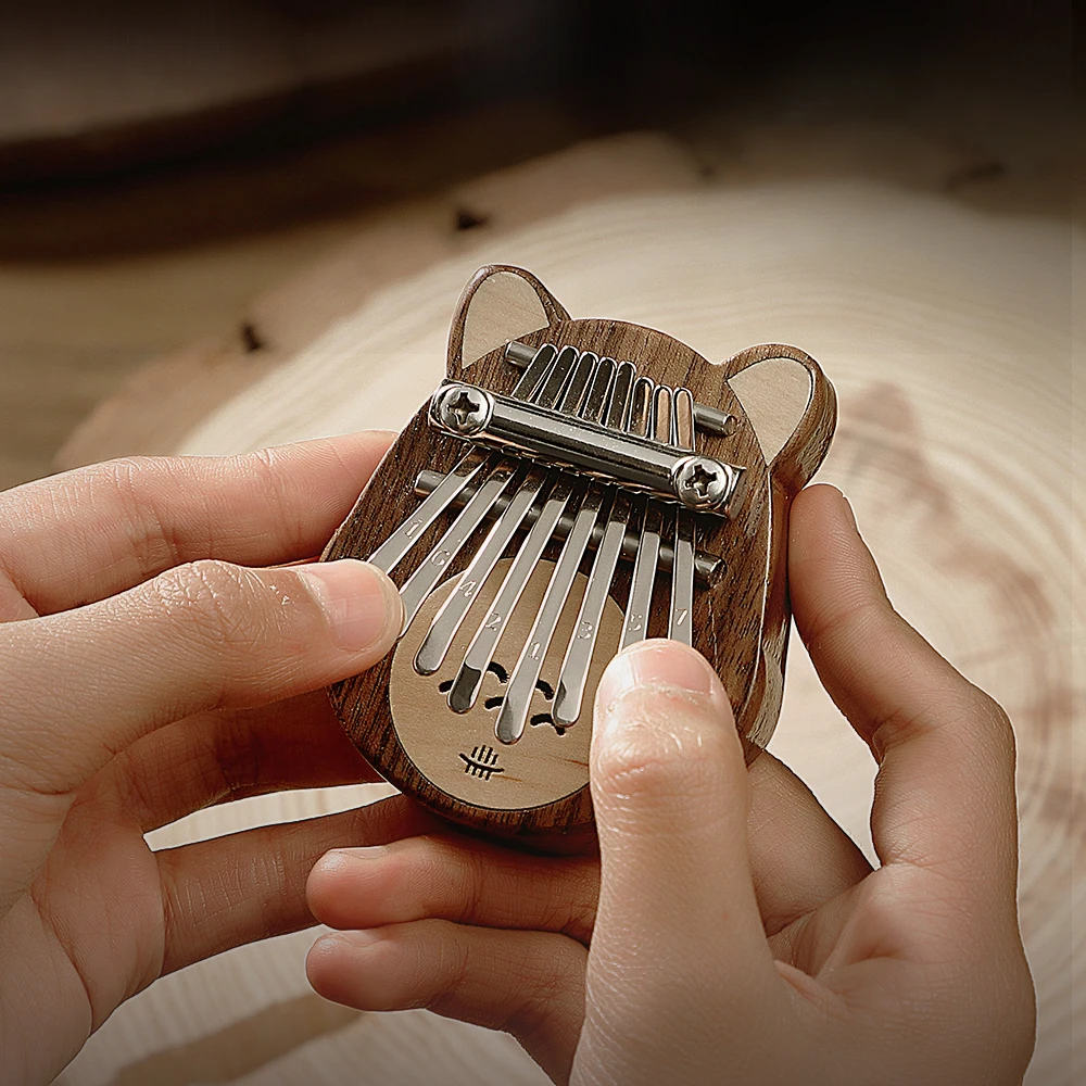 

Мини-пианино Kalimba с деревянной клавиатурой, 8 клавиш