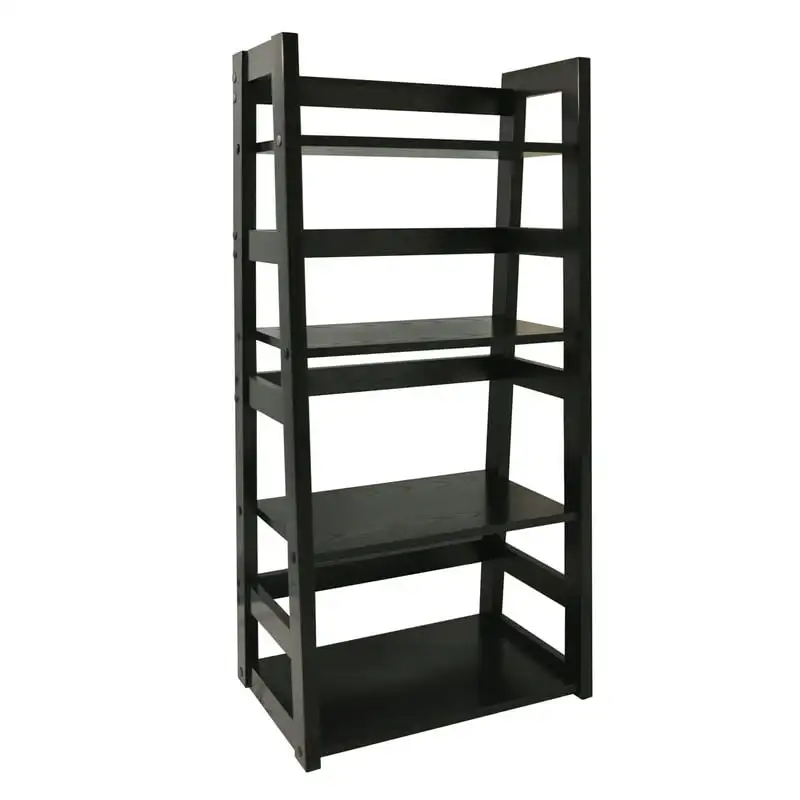 

Designs2Go Trestle Bookcase, Black